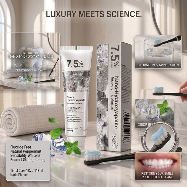 Nano-Hydroxyapatite Recovery & Toothpaste Set